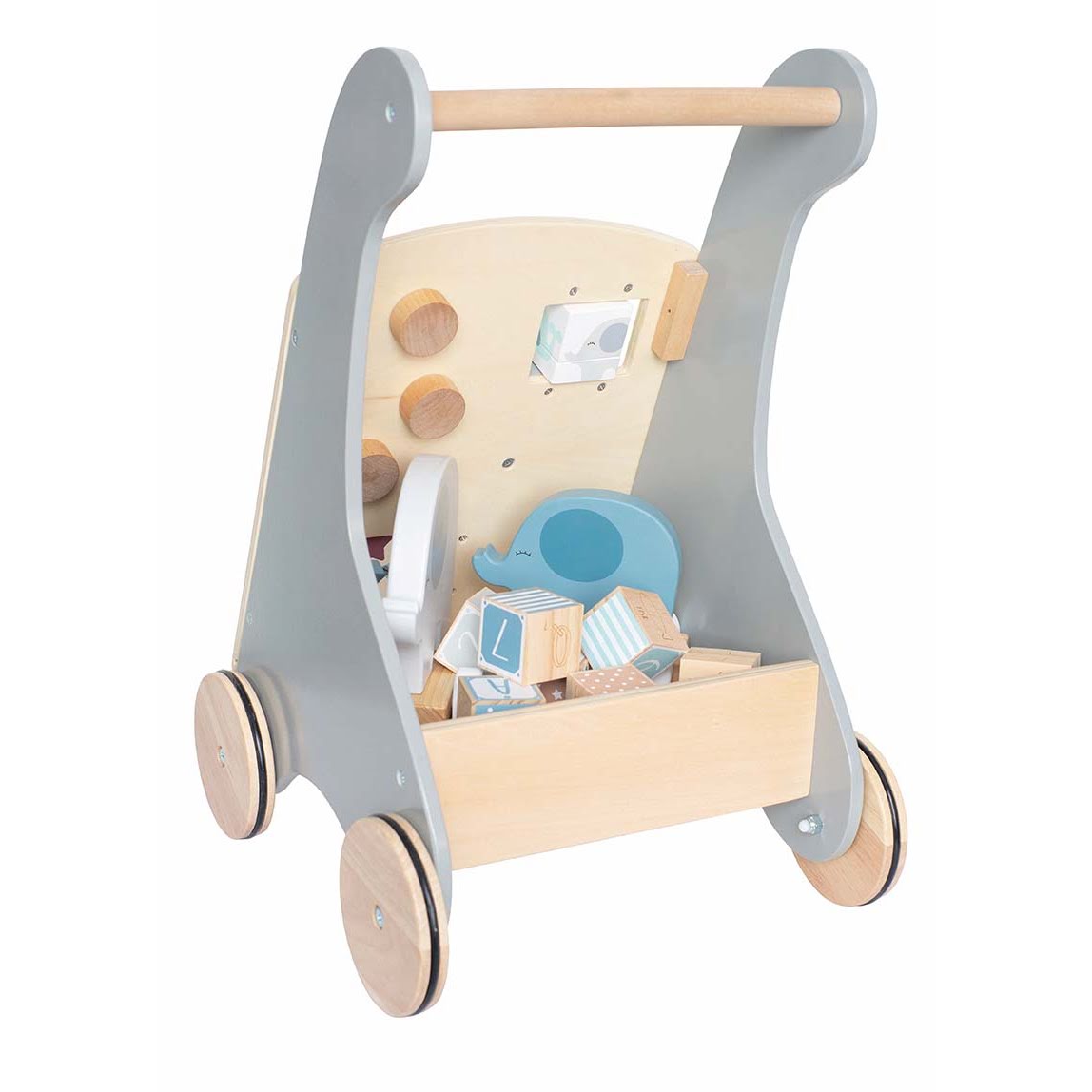 Jabadabado Lauflernwagen Classic Silbergrau 18M+