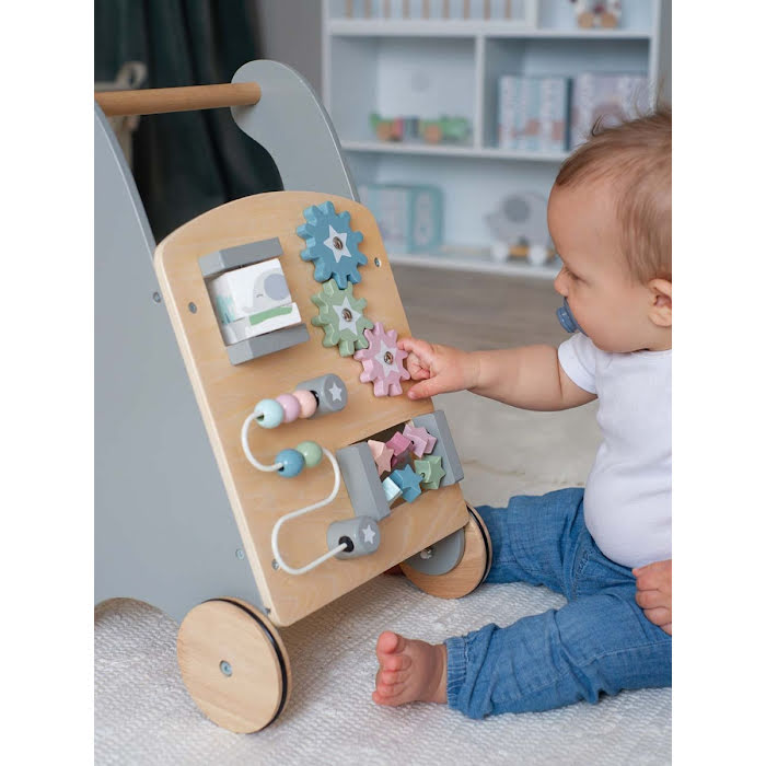 Jabadabado Lauflernwagen Classic Silbergrau 18M+