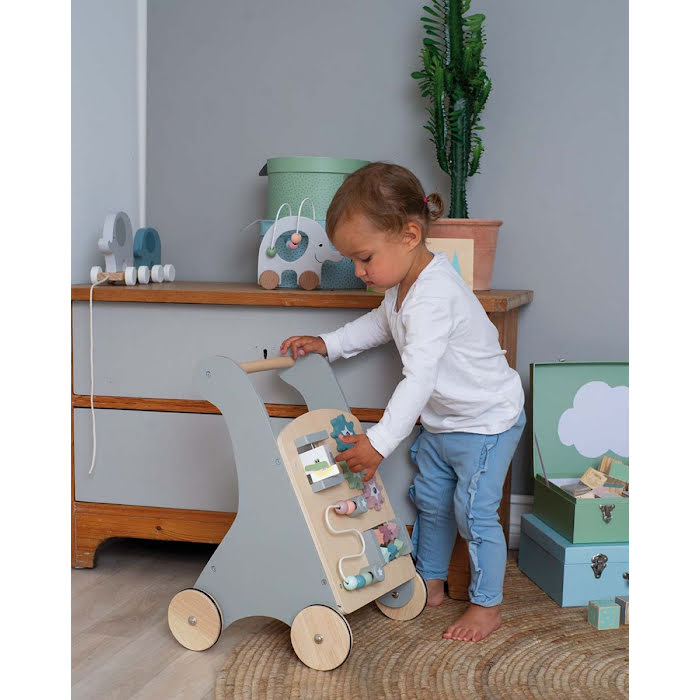 Jabadabado Lauflernwagen Classic Silbergrau 18M+
