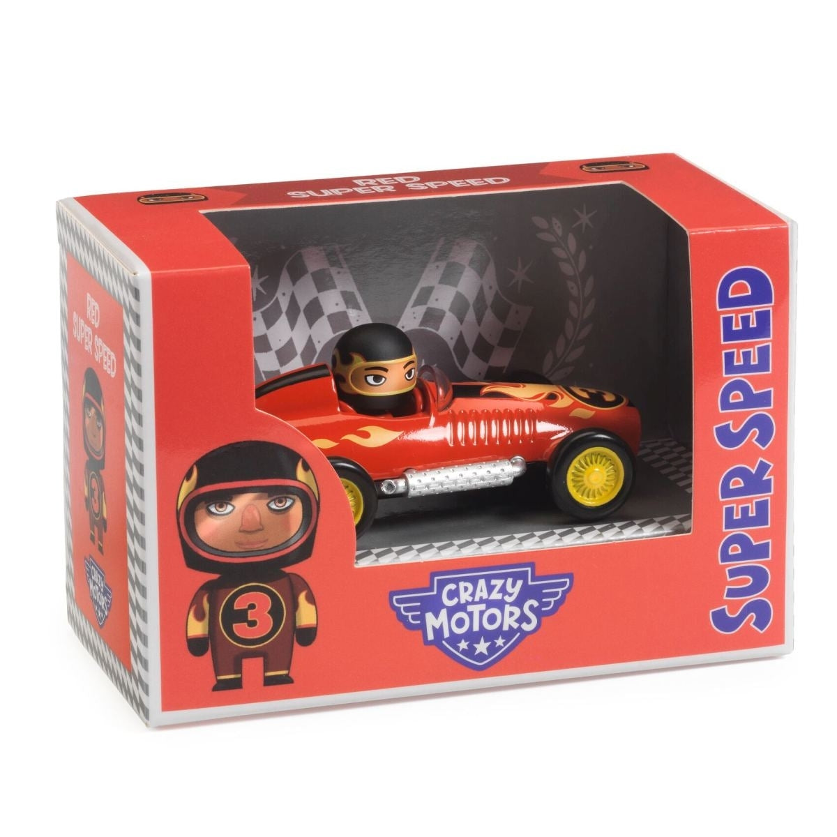 Djeco Blechauto Crazy Motors: Roter Flitzer