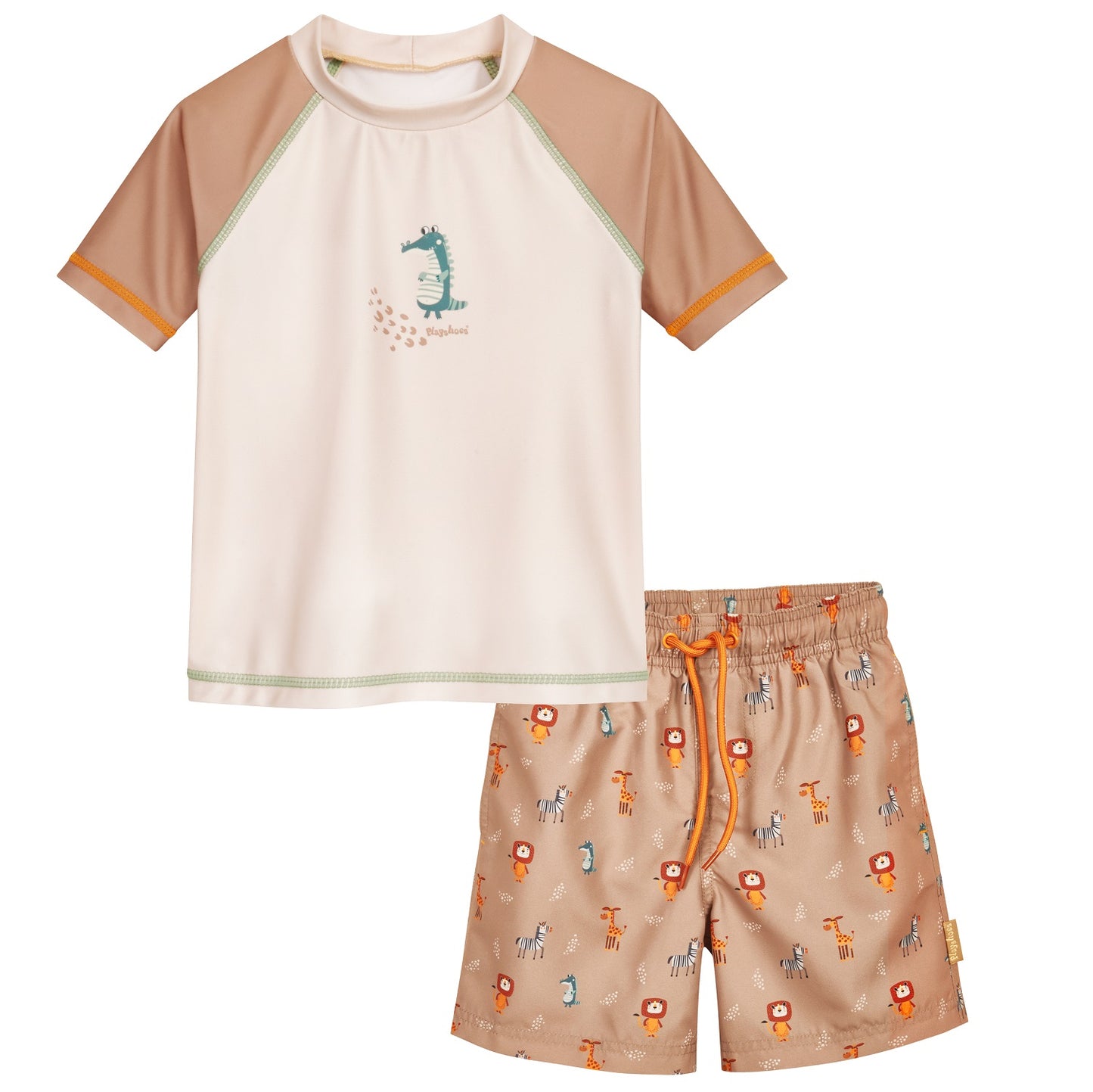 Playshoes UV Badeset Wildtiere Beige