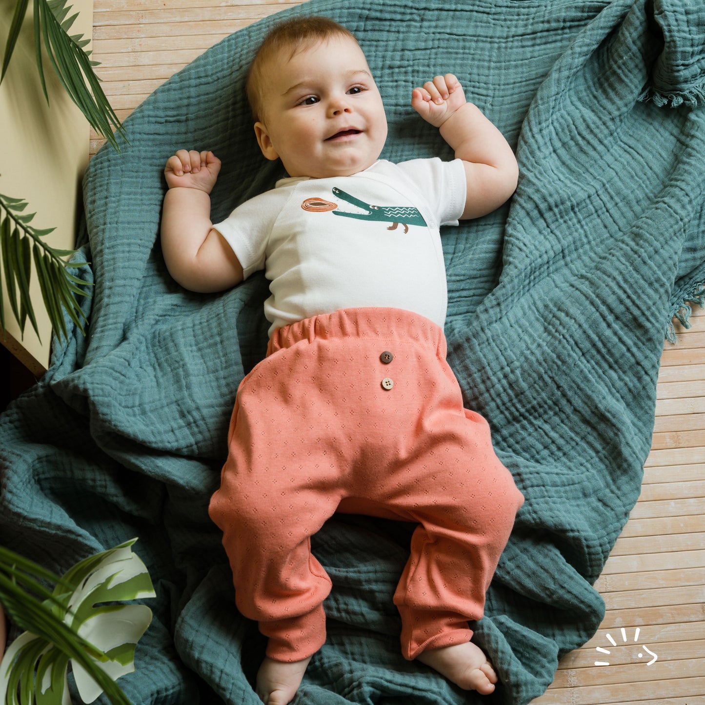 Iobio Babyhose Ajour-Rib Style MATTY