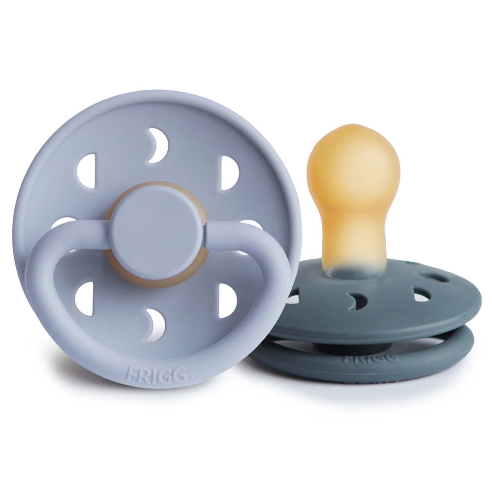 FRIGG Schnuller Latex Moon Kirschform Rund