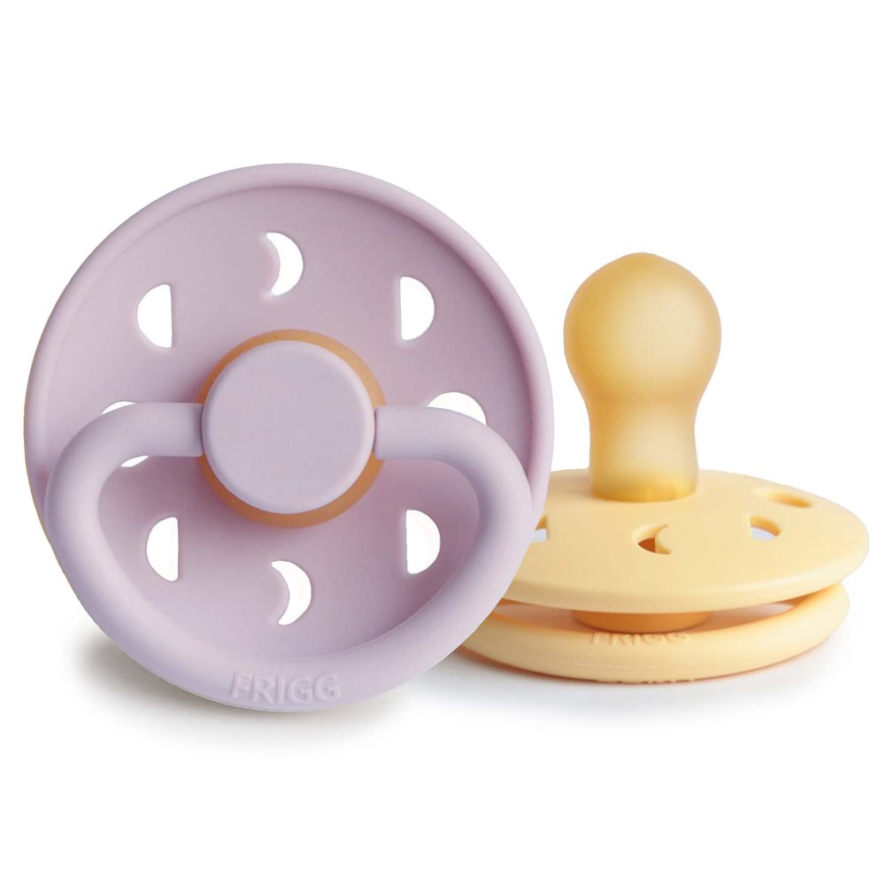 FRIGG Schnuller Latex Moon Kirschform Rund