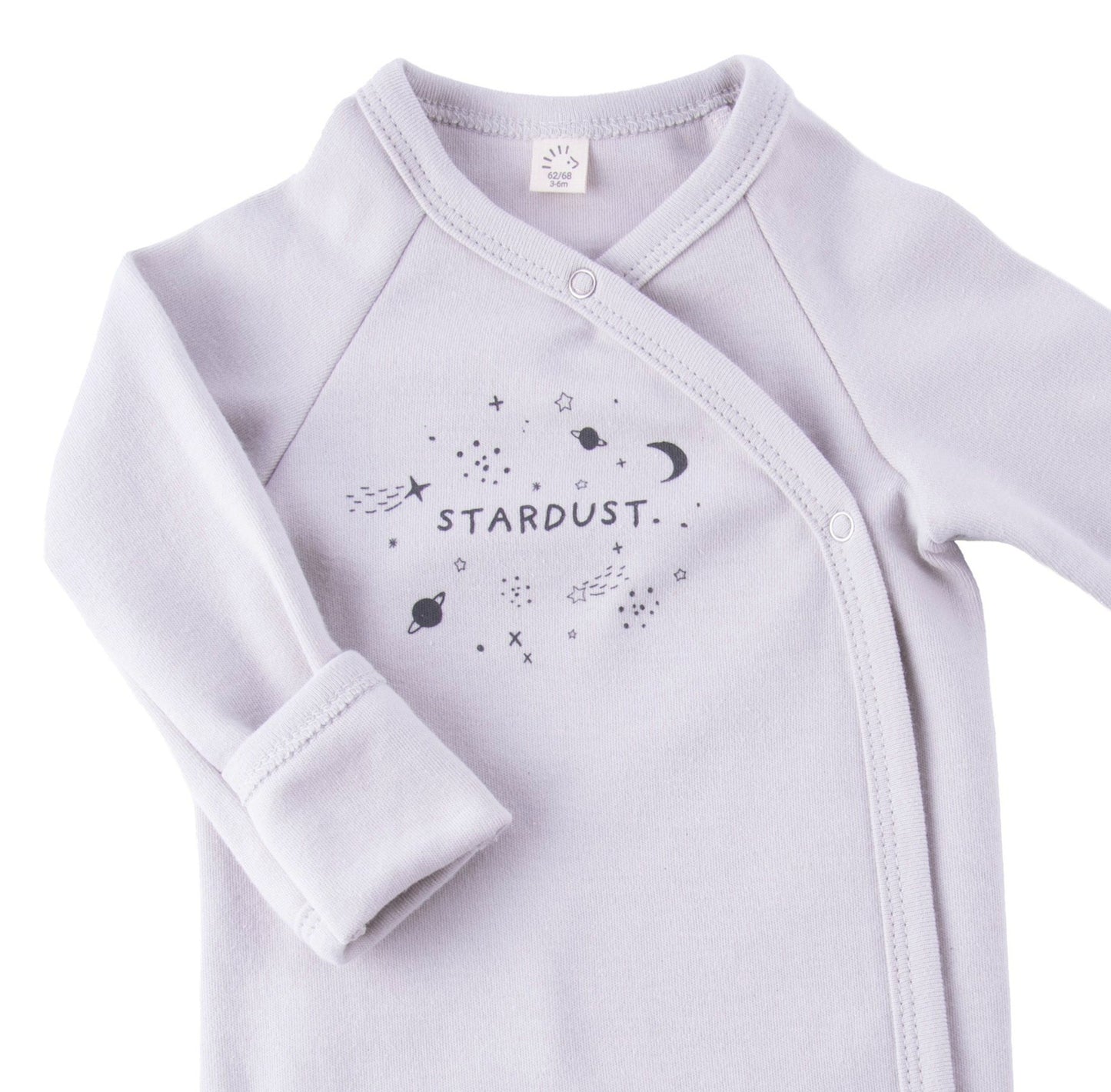 iobio Wickelbody Stardust Langarm aus Baumwolle