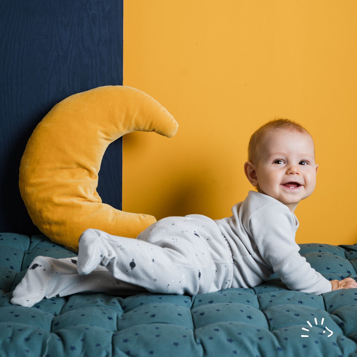 iobio Wickelbody Stardust Langarm aus Baumwolle
