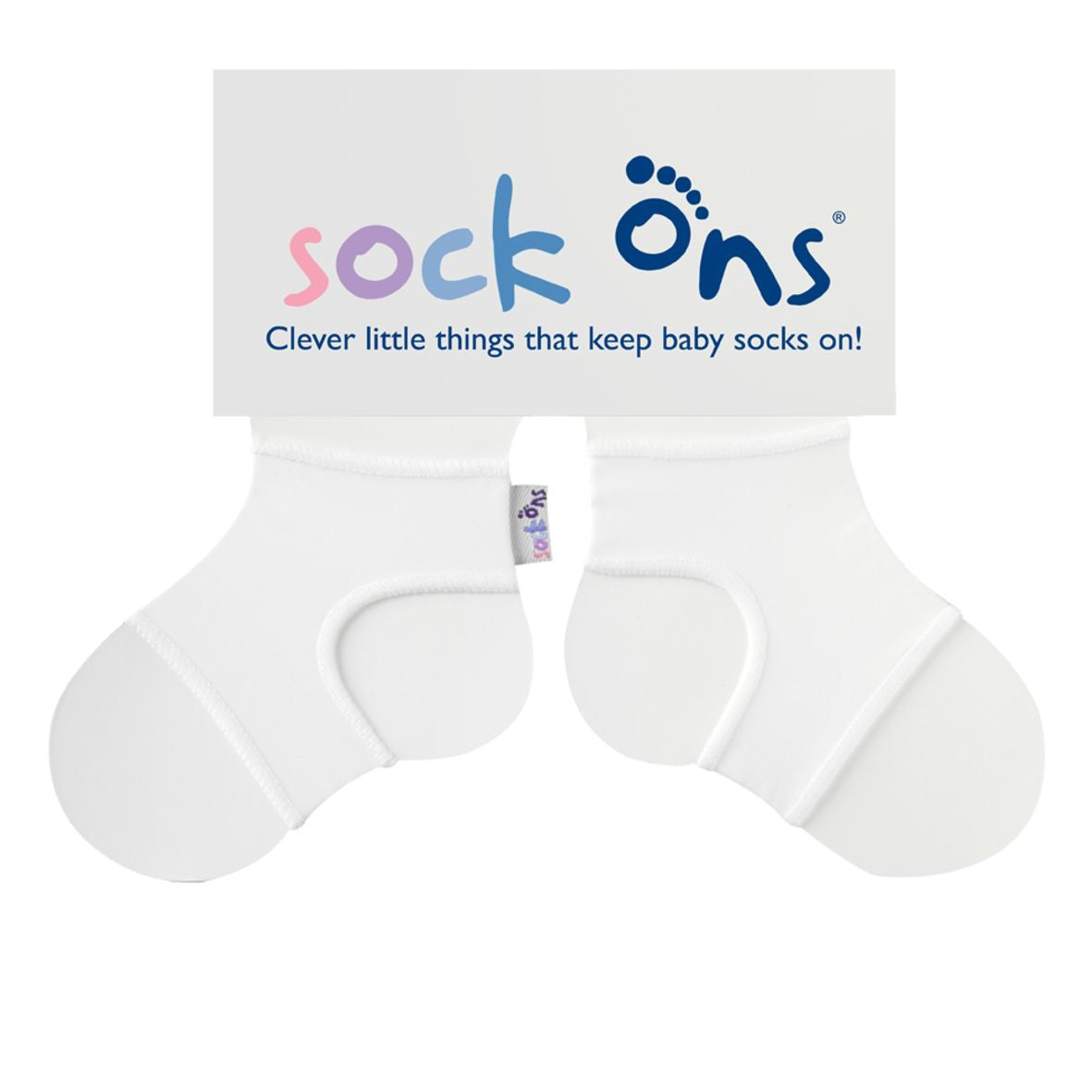 SockOns Sockenhalter Uni Weiß