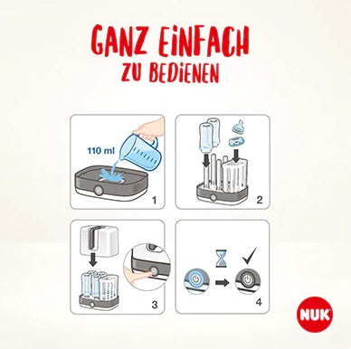 NUK Vario Express Dampf-Sterilisiergerät
