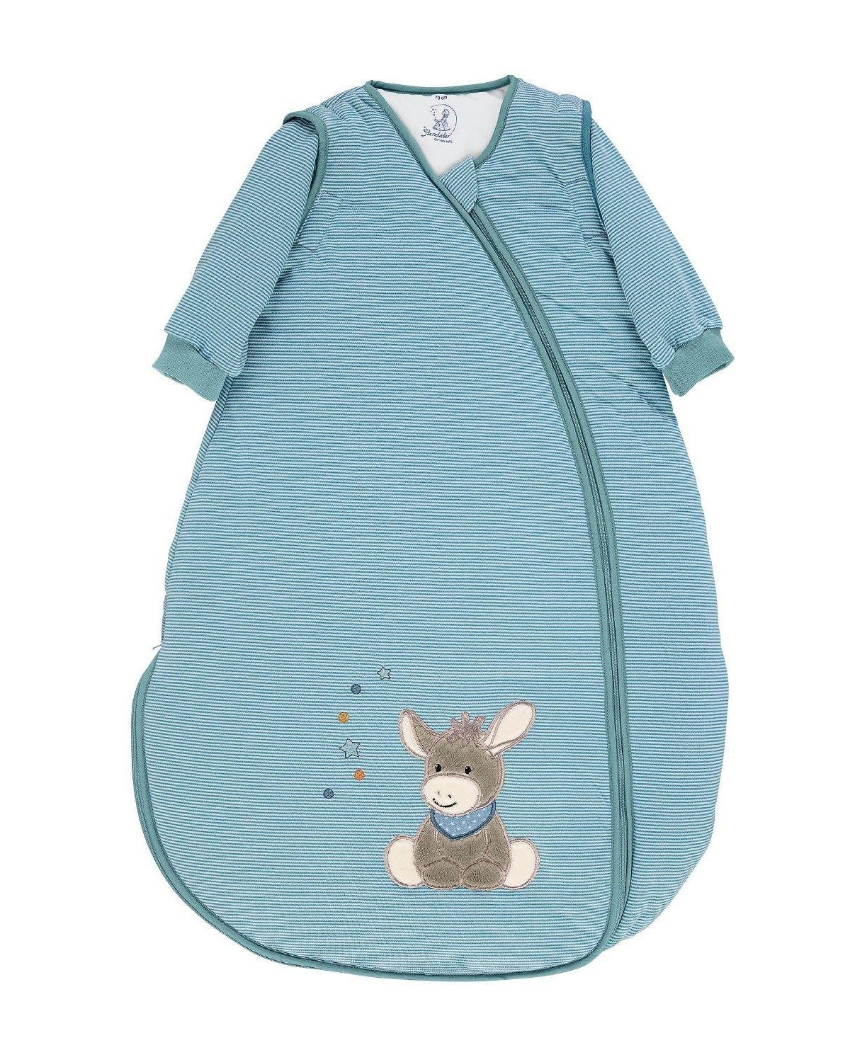 schlafsack 3.5 tog mit ärmel Sterntaler Allround Ärmel Schlafsack TOG 3.5 Emmi Blau – Baby-Weingart