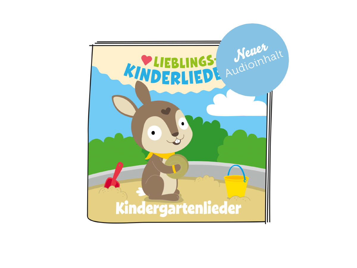 tonies Hörfigur für Toniebox: Lieblings-Kinderlieder – Kindergartenlieder