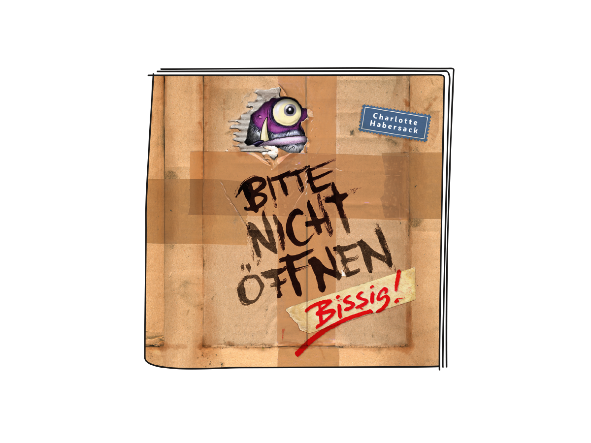 tonies Hörfigur für Toniebox: Bitte nicht öffnen – Bissig!