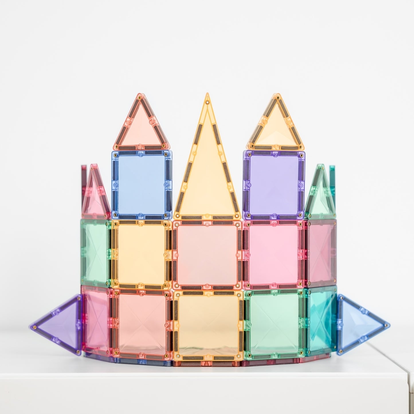 CONNETIX Magnetbausteine Pastel Mini Pack - 32 Teile