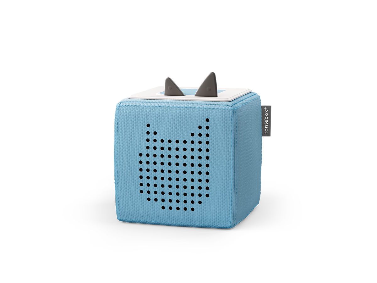 tonies Toniebox Starterset Hellblau mit kreativ Tonie