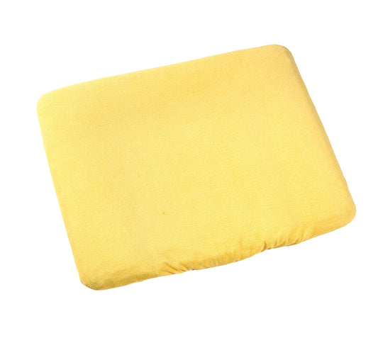 Odenwälder Wickelauflagenbezug aus Frottee- Gelb  oder Sand - B-WARE