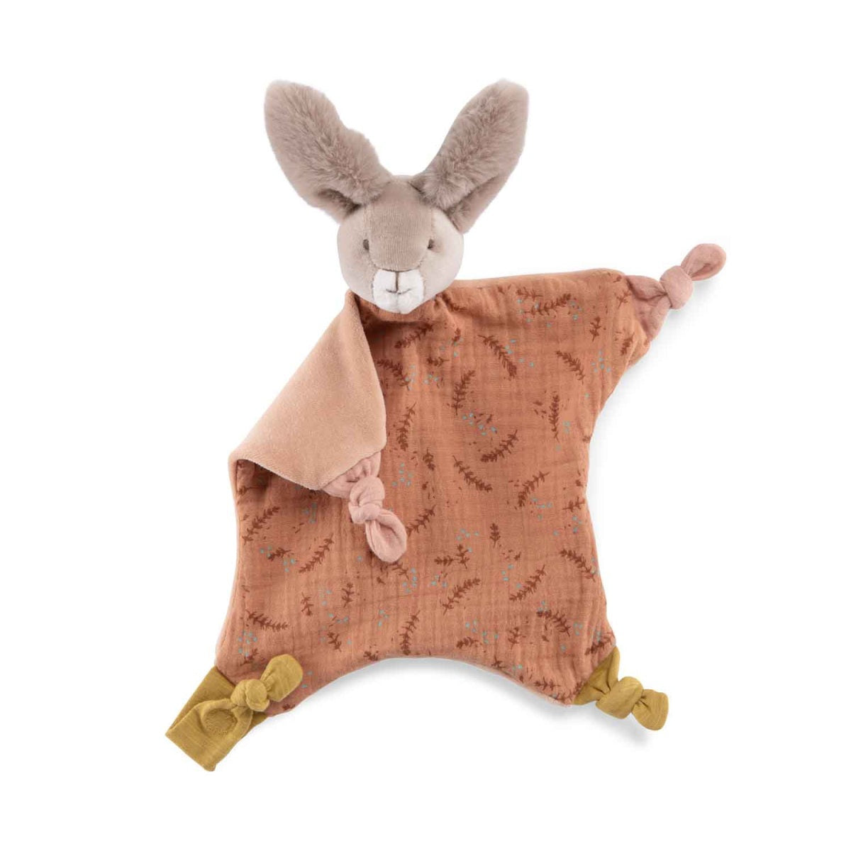 Moulin Roty Schmusetuch Kaninchen Rot Trois Lapins