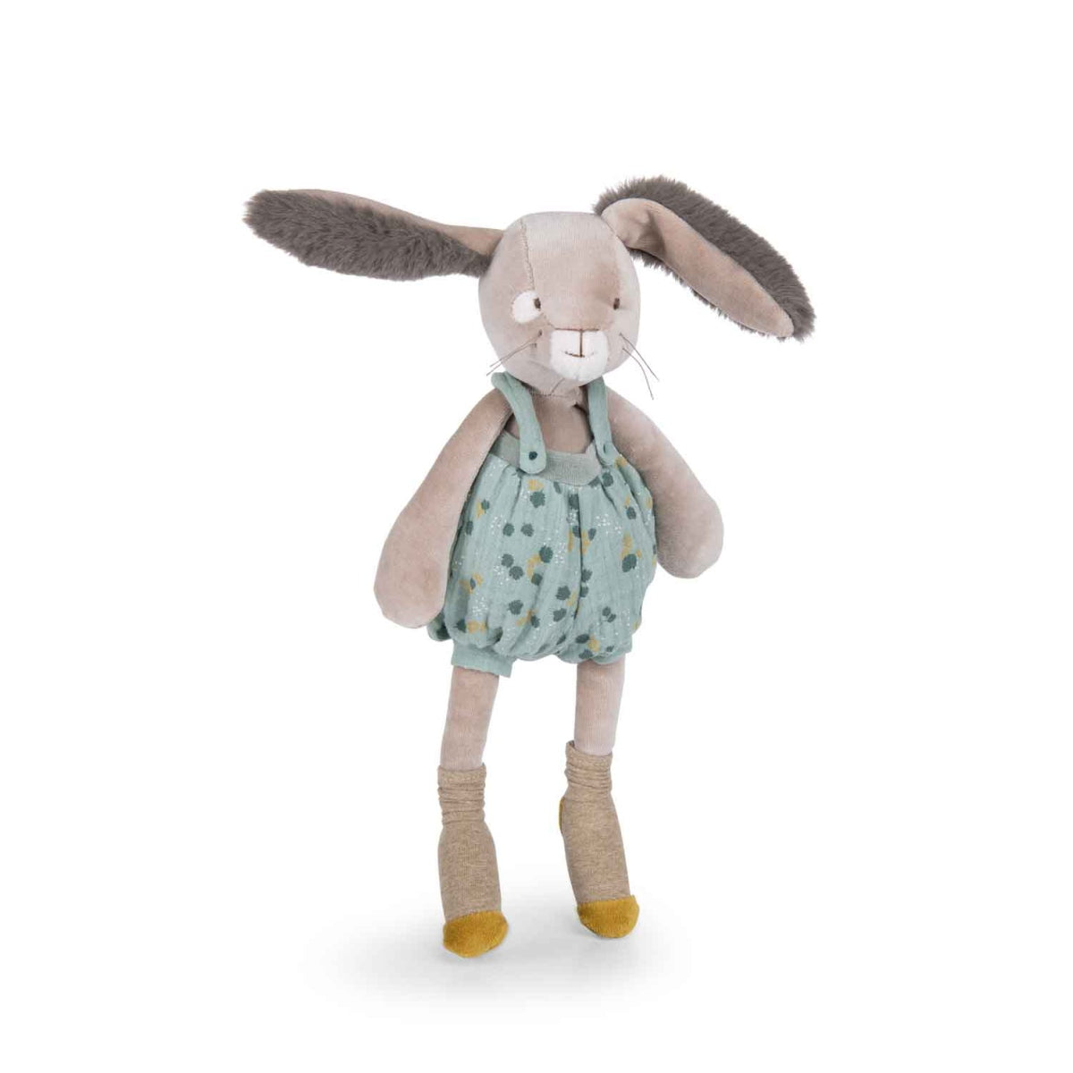 Moulin Roty Kuscheltier Kaninchen Grün Trois Lapins
