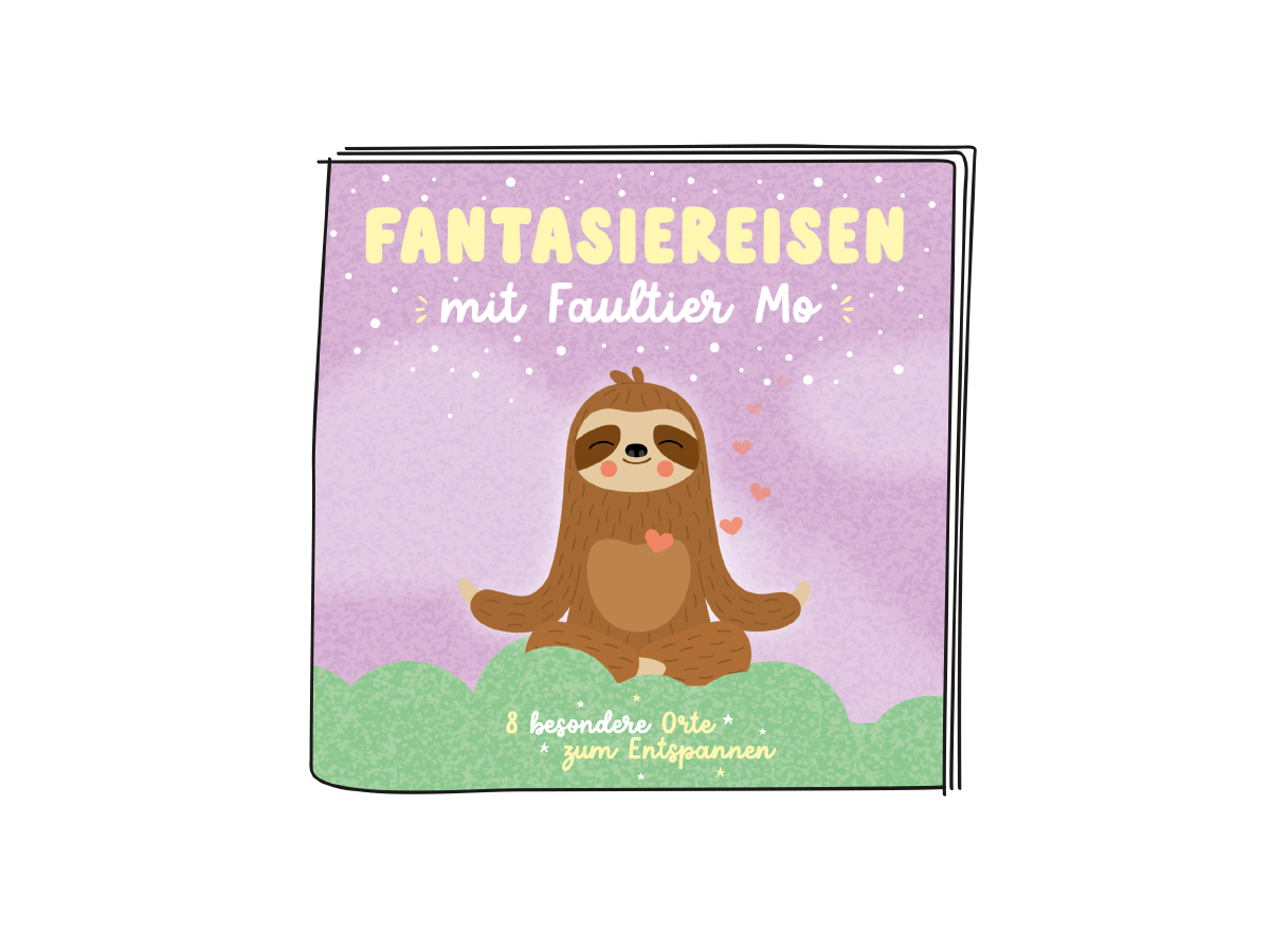 tonies Hörfigur für Toniebox: Fantasiereisen mit Faultier Mo 4J+