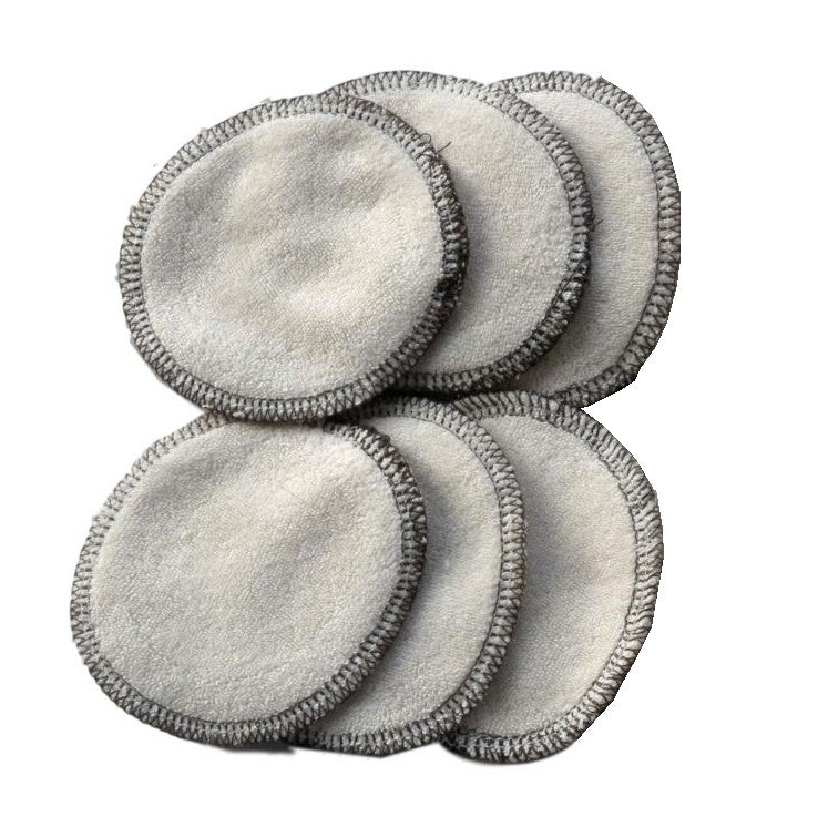 Lulu Nature Bio Baumwolle Waschbare Abschminkpads Kosmetiktücher 6er Packung