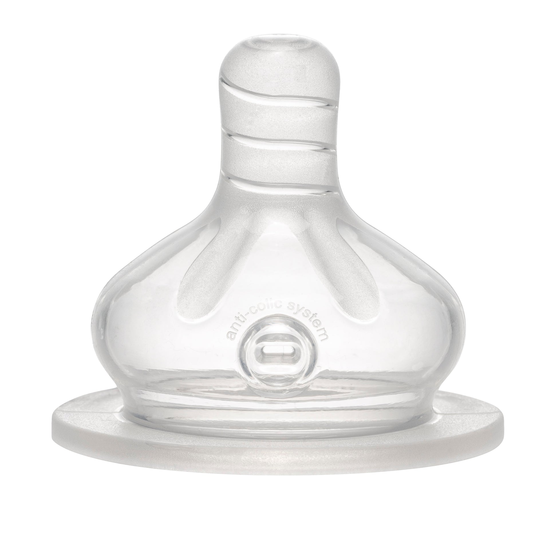 NIP Weithals Trinkssauger Silikon Cherry Rund