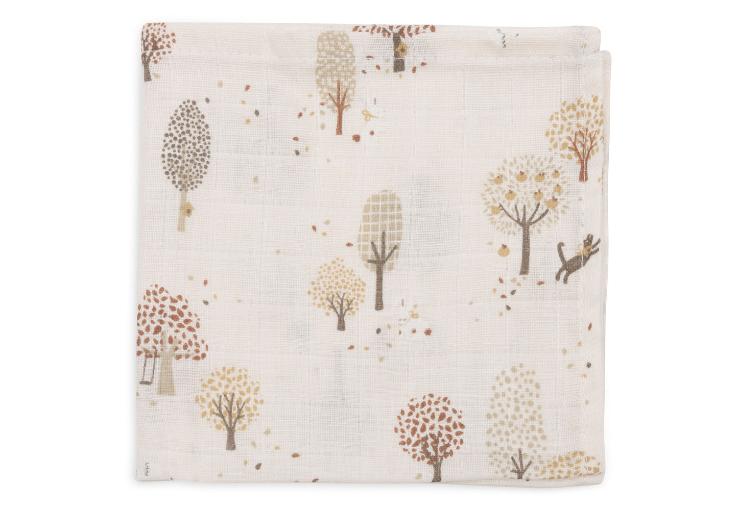 Jollein Mulltuch Klein 31x31cm Tiny Park im 3er Pack
