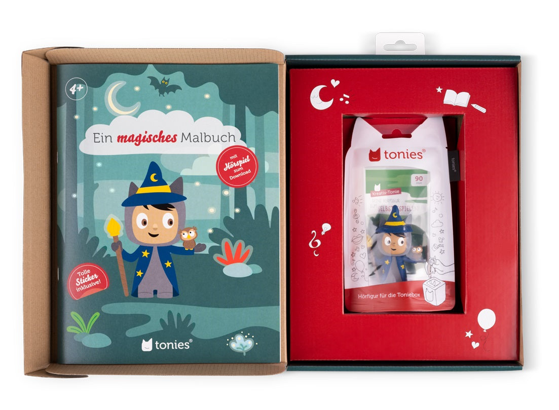 Tonies Ein magisches Malbuch & Toniefigur Im Zauberwald 4J+