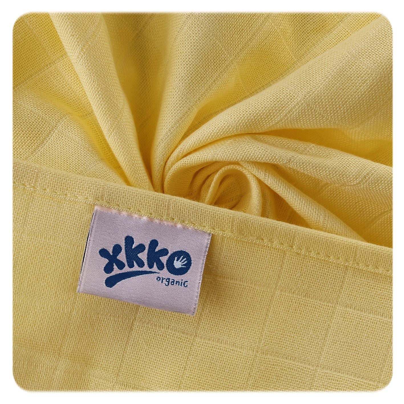 XKKO Bio Baumwolle Mullwindeln 5er Pack 70x70 cm
