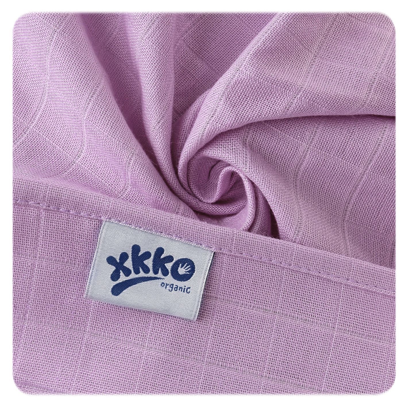 XKKO Bio Baumwolle Mullwindeln 5er Pack 70x70 cm