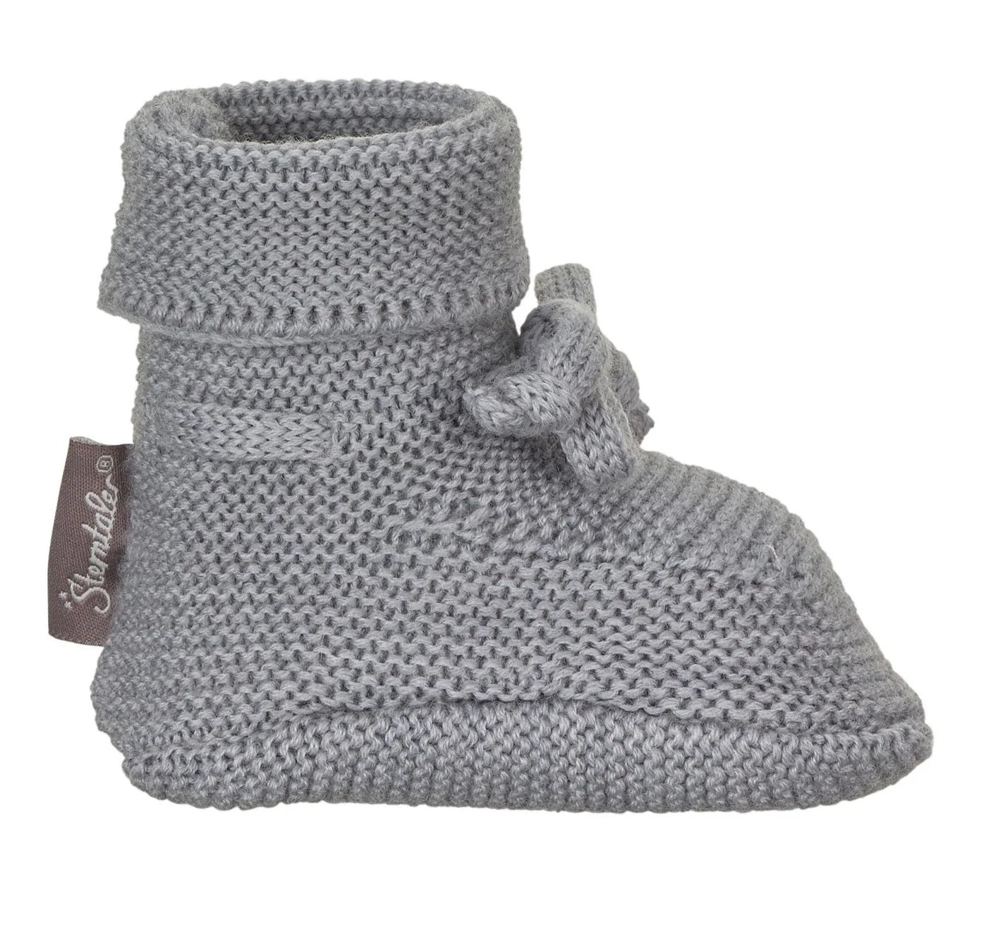 Sterntaler Strick Babyschuhe aus Schurwolle 0-6M