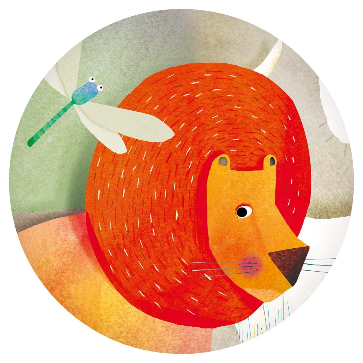 Djeco Riesen Puzzle: Der Parade der Tiere 4J+