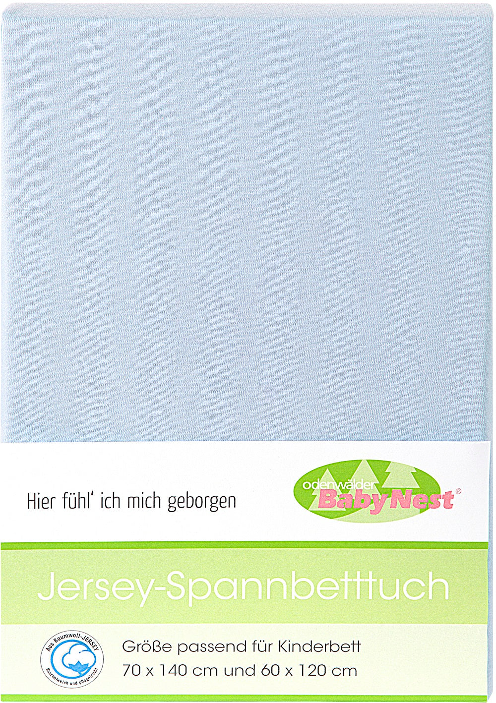 Odenwälder BabyNest Baumwolle Spannbetttuch Wiege & Beistellbett