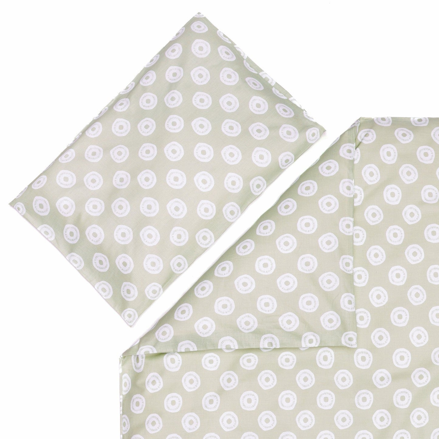 fillikid Baby Bettwäsche Circles Beige