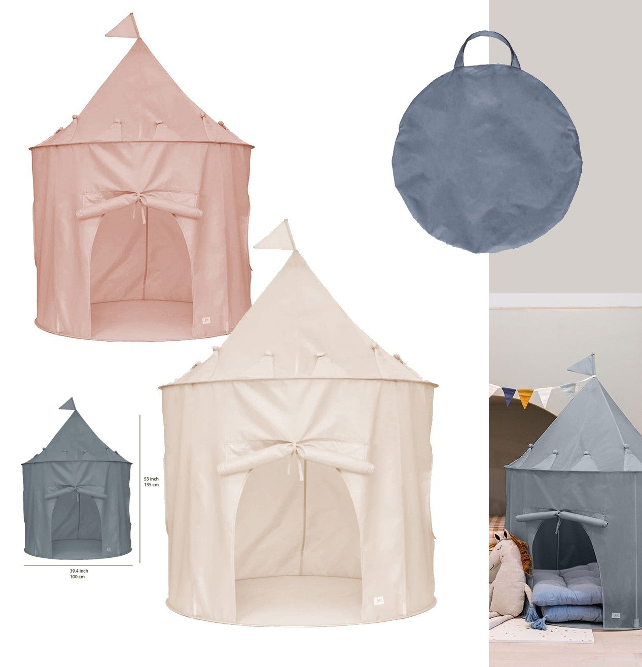 zelt für babys 3 sprouts Kinder Spielzelt 135cm – Baby-Weingart