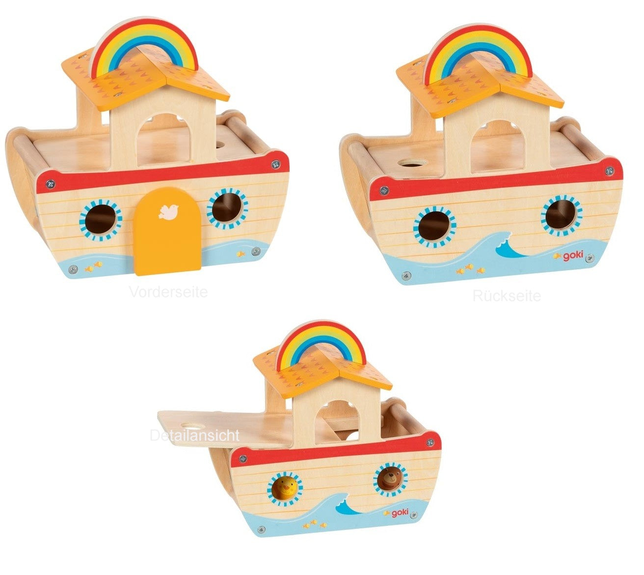 Goki Holz Spielset Arche Noah 3+