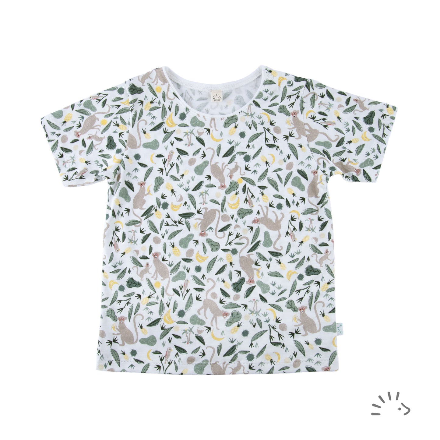 iobio T-Shirt Jersey Monkey Allover