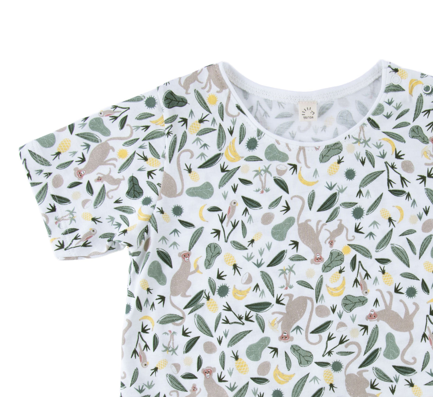 iobio T-Shirt Jersey Monkey Allover