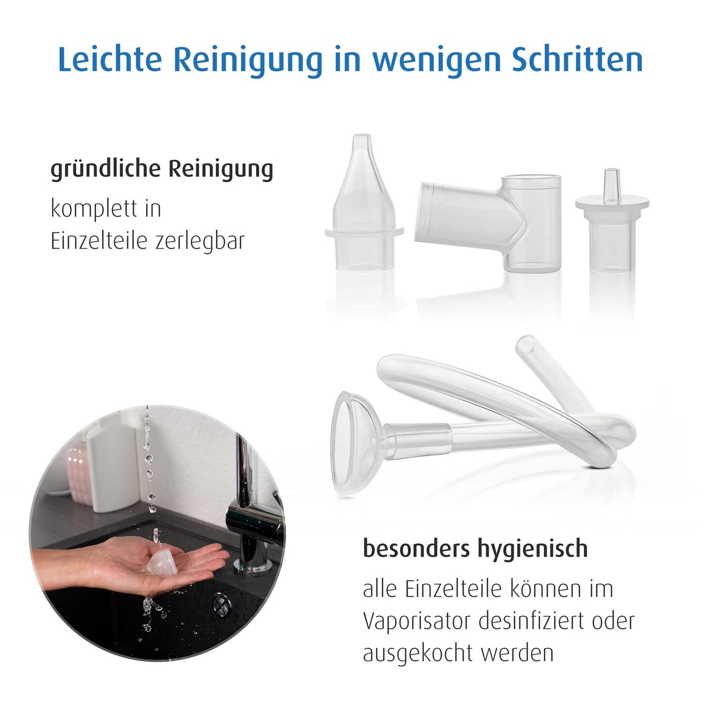 reer Baby Nasensauger mit Schlauch Absaugsystem