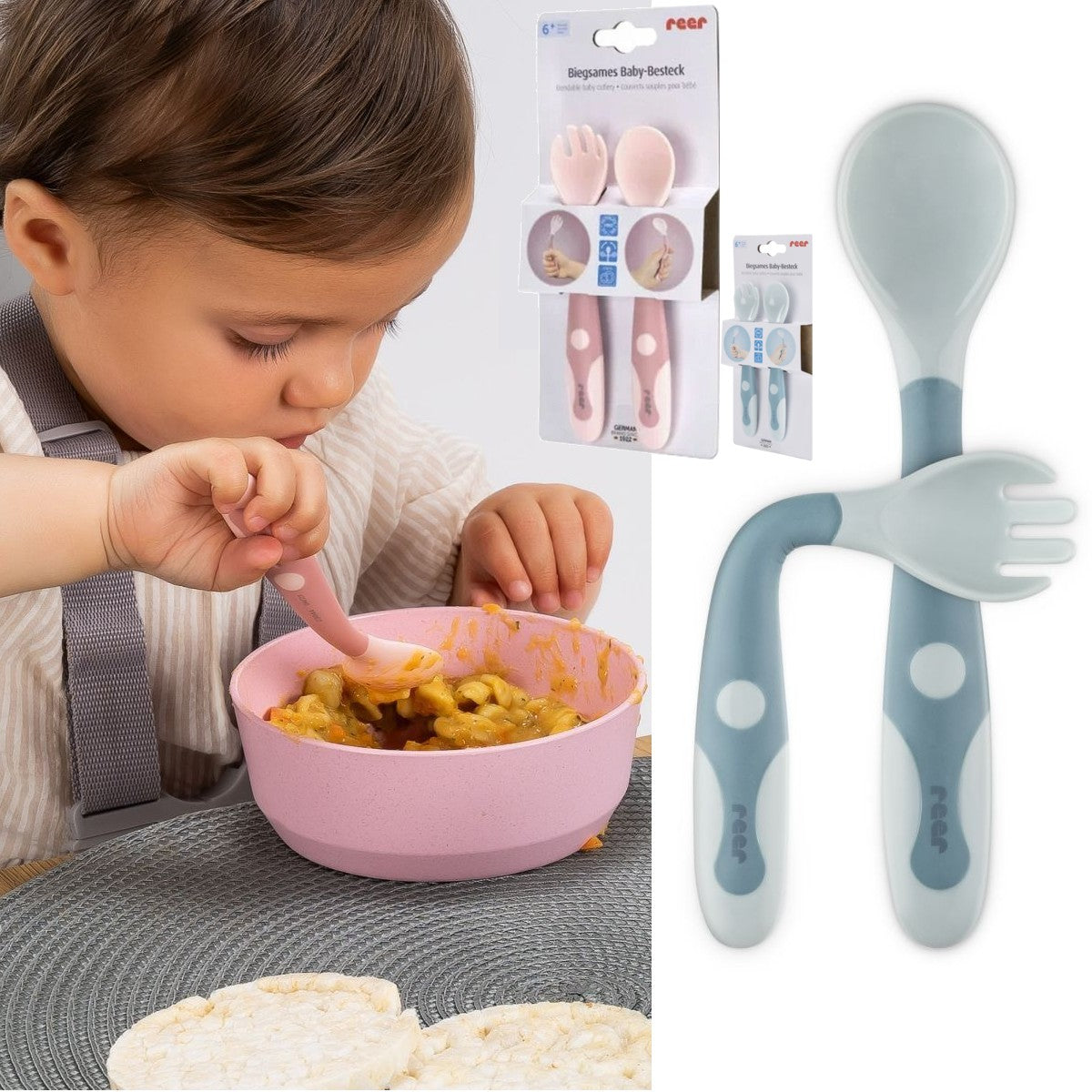 reer Baby Besteckset biegsam