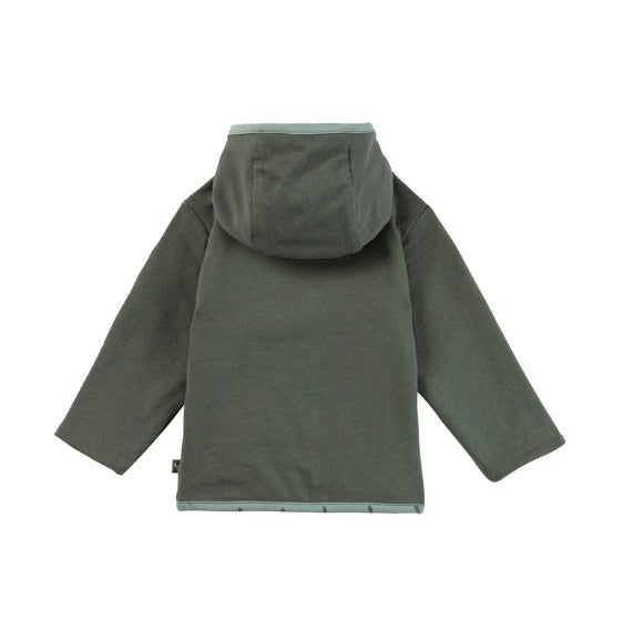 Sterntaler Baby Wendejacke mit Kapuze Waldgrün
