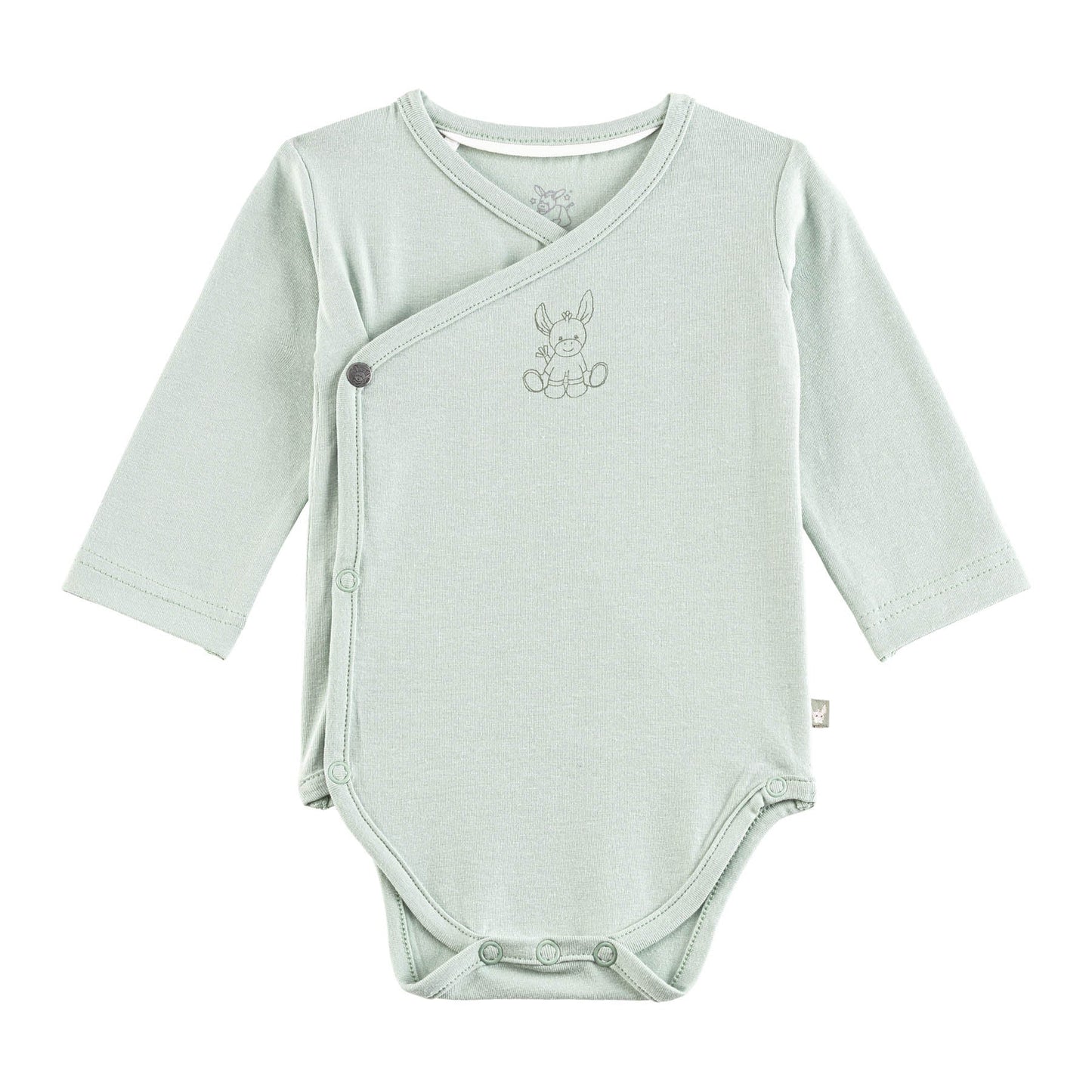 Sterntaler Jersey Baby Wickelbody Emmi Grün