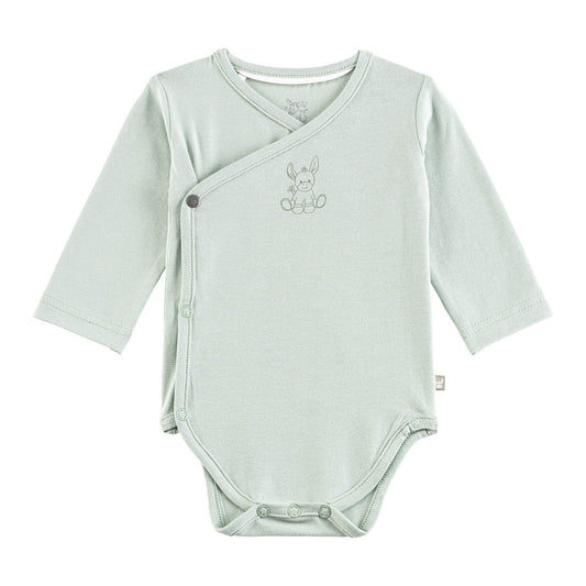 Sterntaler Jersey Baby Wickelbody Emmi Grün