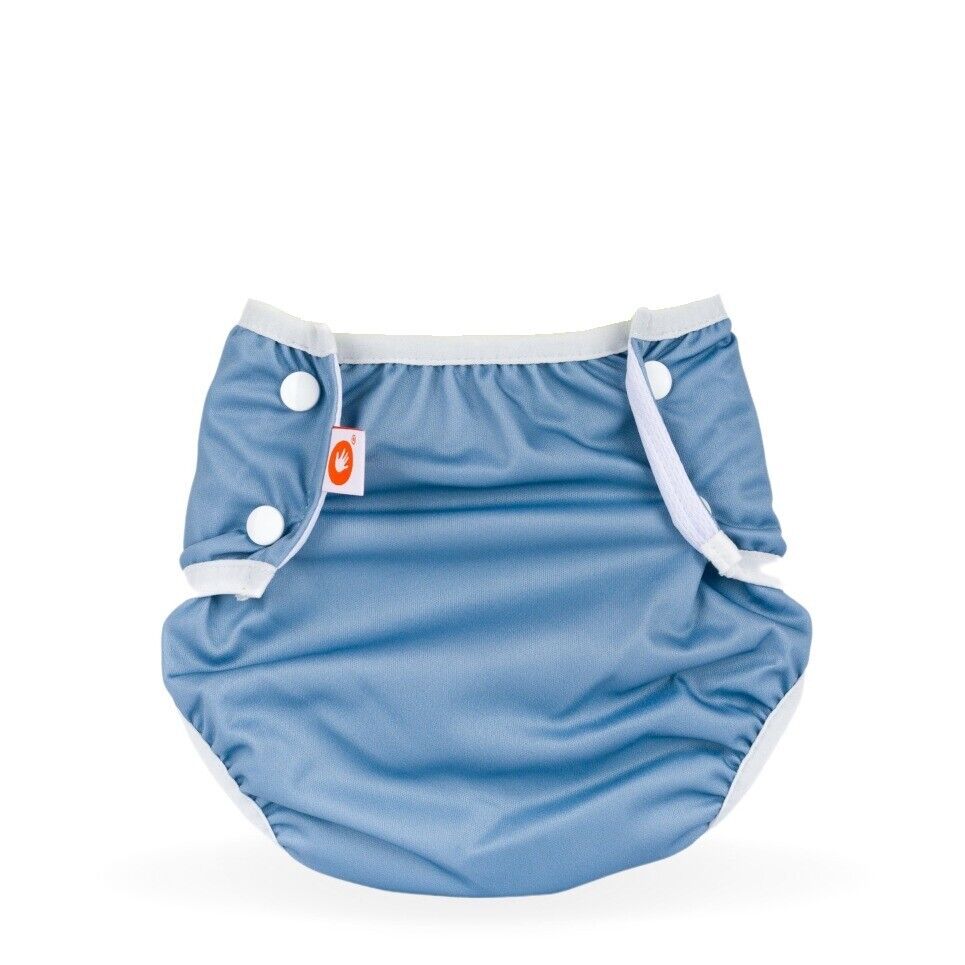 xkko PUL Badewindel Schwimmwindel mitwachsend von 4-15 kg waschbar & ökologisch