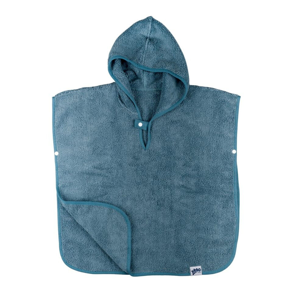 xkko Baby Badeponcho aus Bio Baumwolle