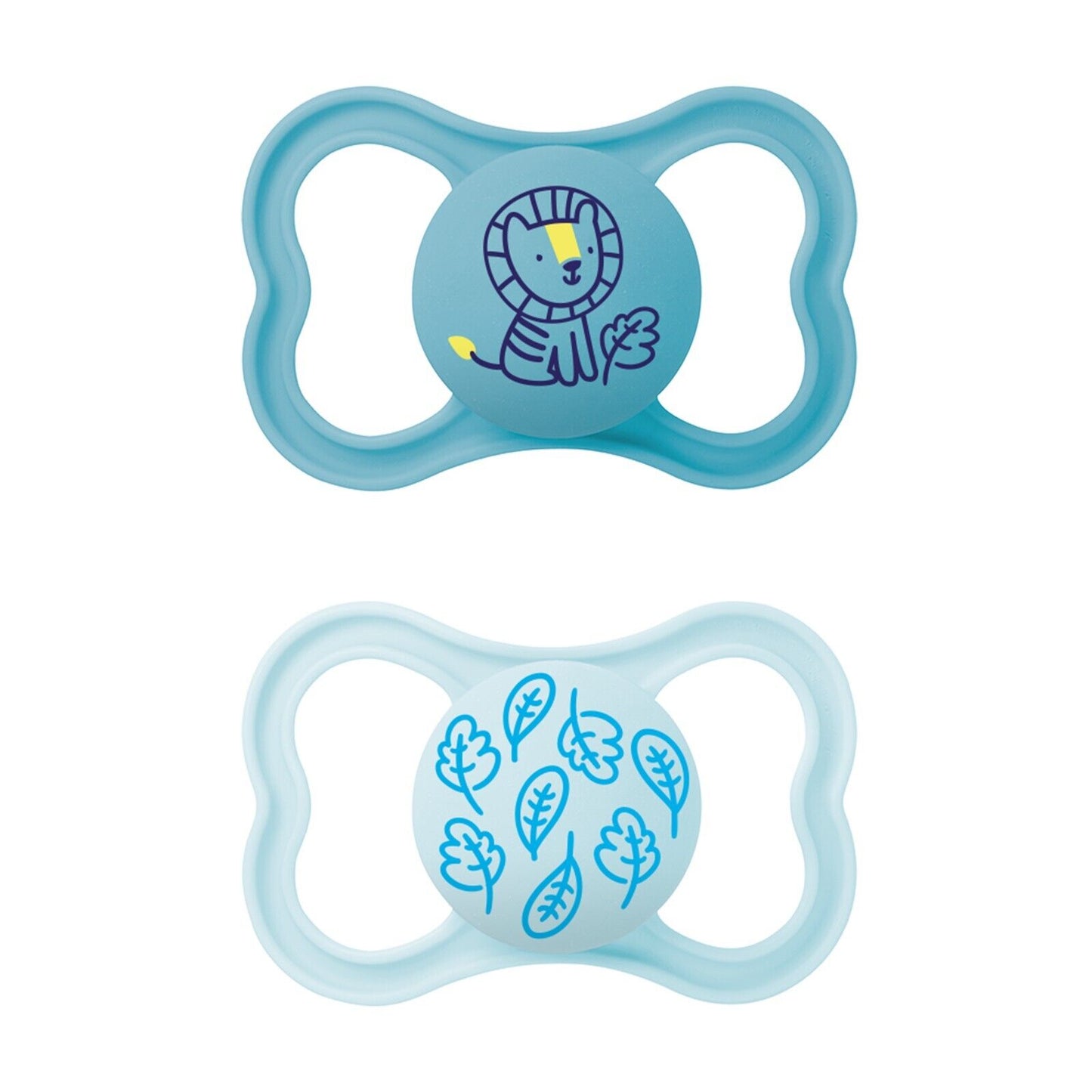 MAM SUPREME Silikon Schnuller Symmetrisch Oval Junge / Mädchen 0-6M 6-16M + Box