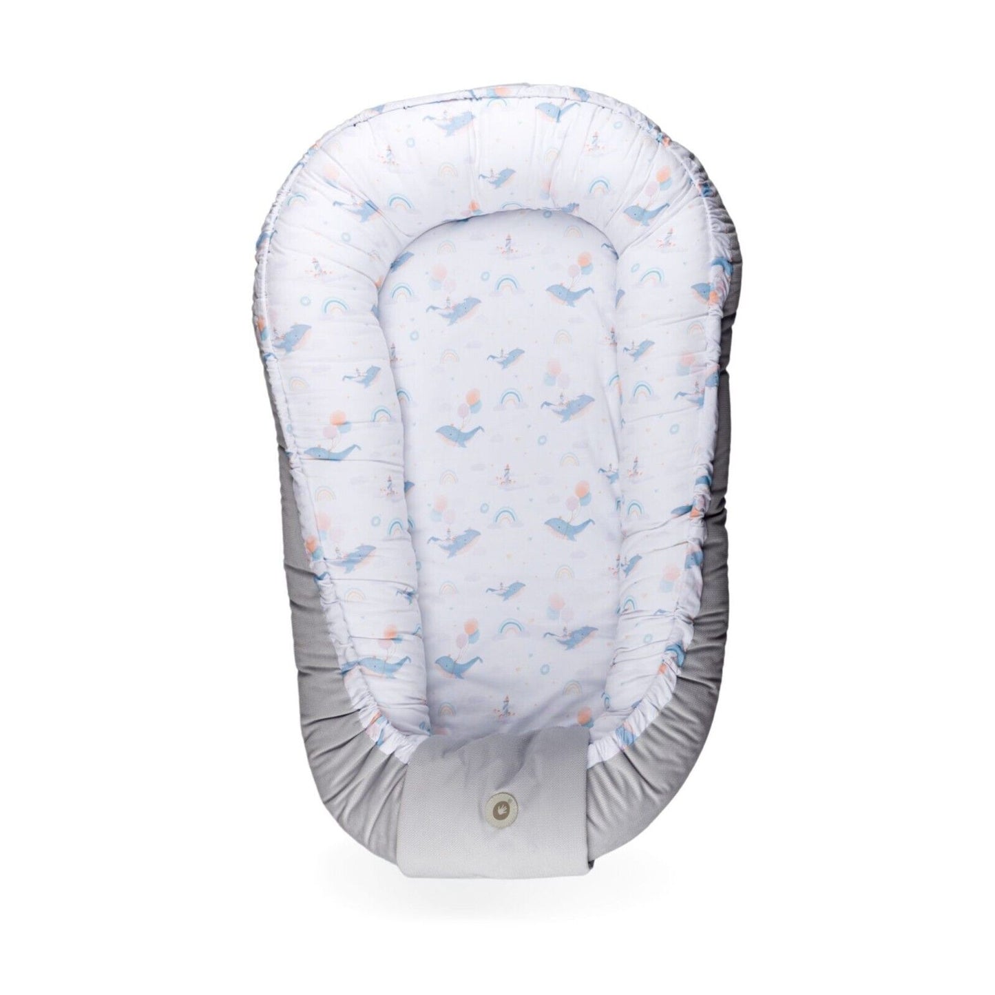 xkko wendbares Babynest LUX - Mein gemütliches Baby Kuschelnest 60x90cm