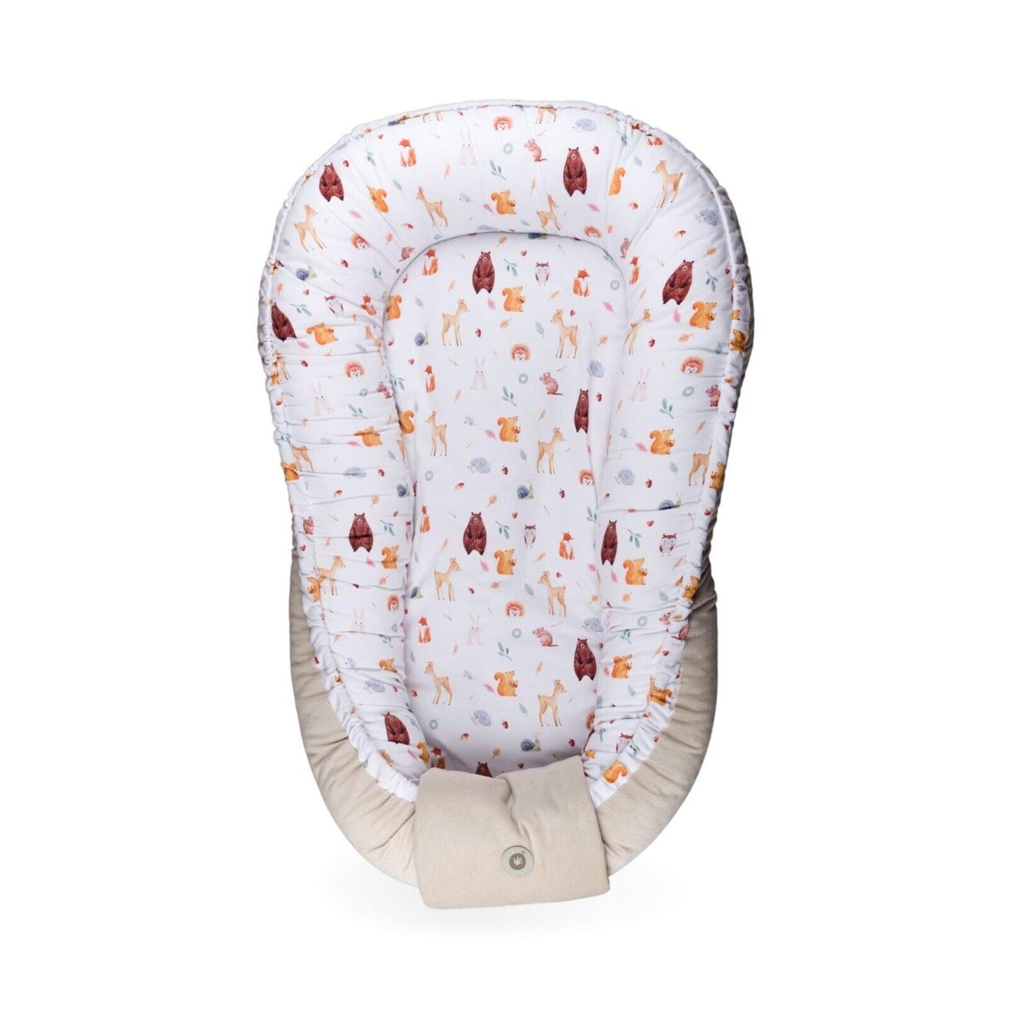 xkko wendbares Babynest LUX - Mein gemütliches Baby Kuschelnest 60x90cm