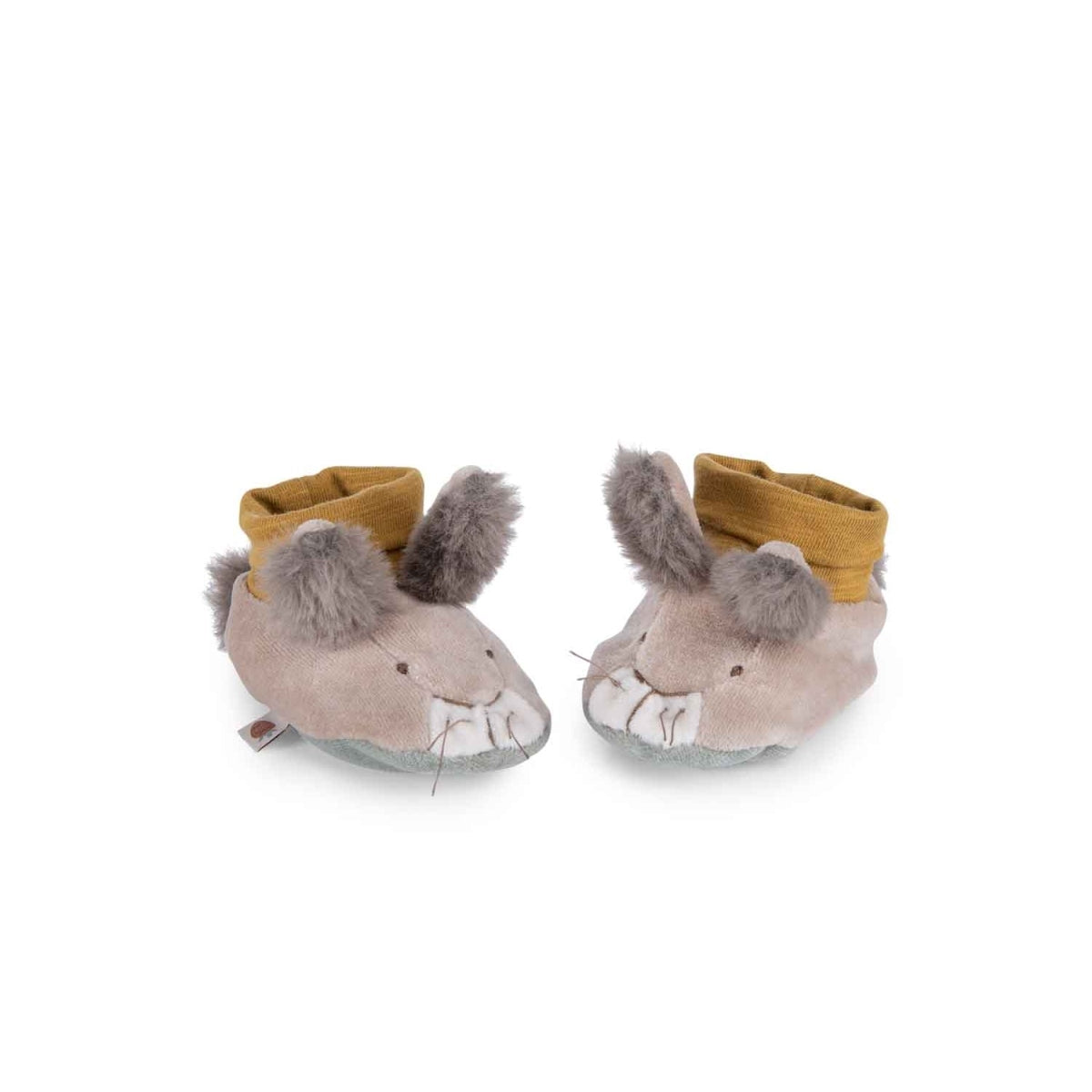 Moulin Roty Babyschuhe Hase Les trois lapins 0-6m