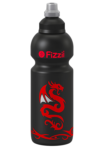 FIZZII Kinder Trinkflasche 330 oder 600 ml Sprudelsicher