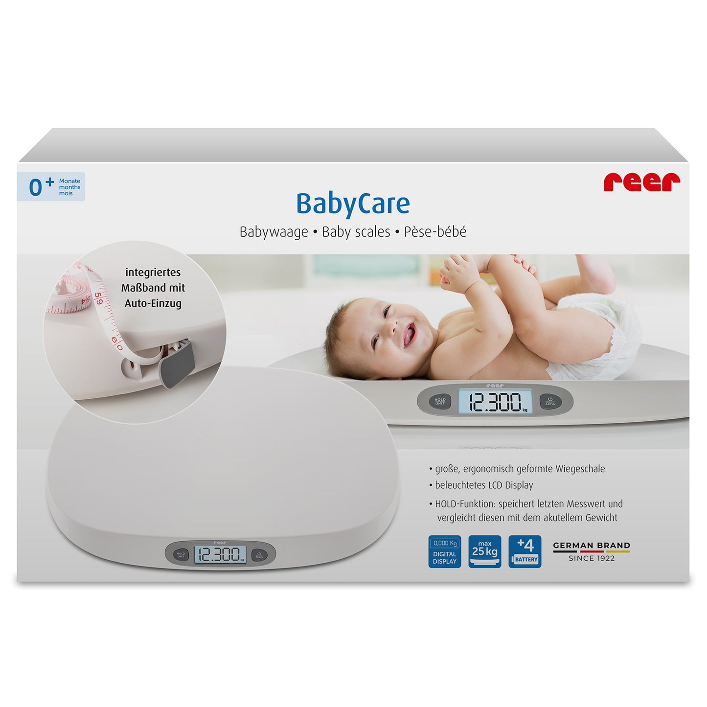 reer Ergonomische Babywaage BabyCare