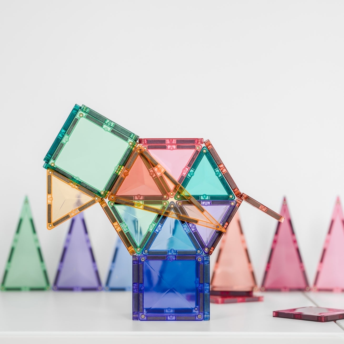 CONNETIX Magnetbausteine Pastel Mini Pack - 32 Teile