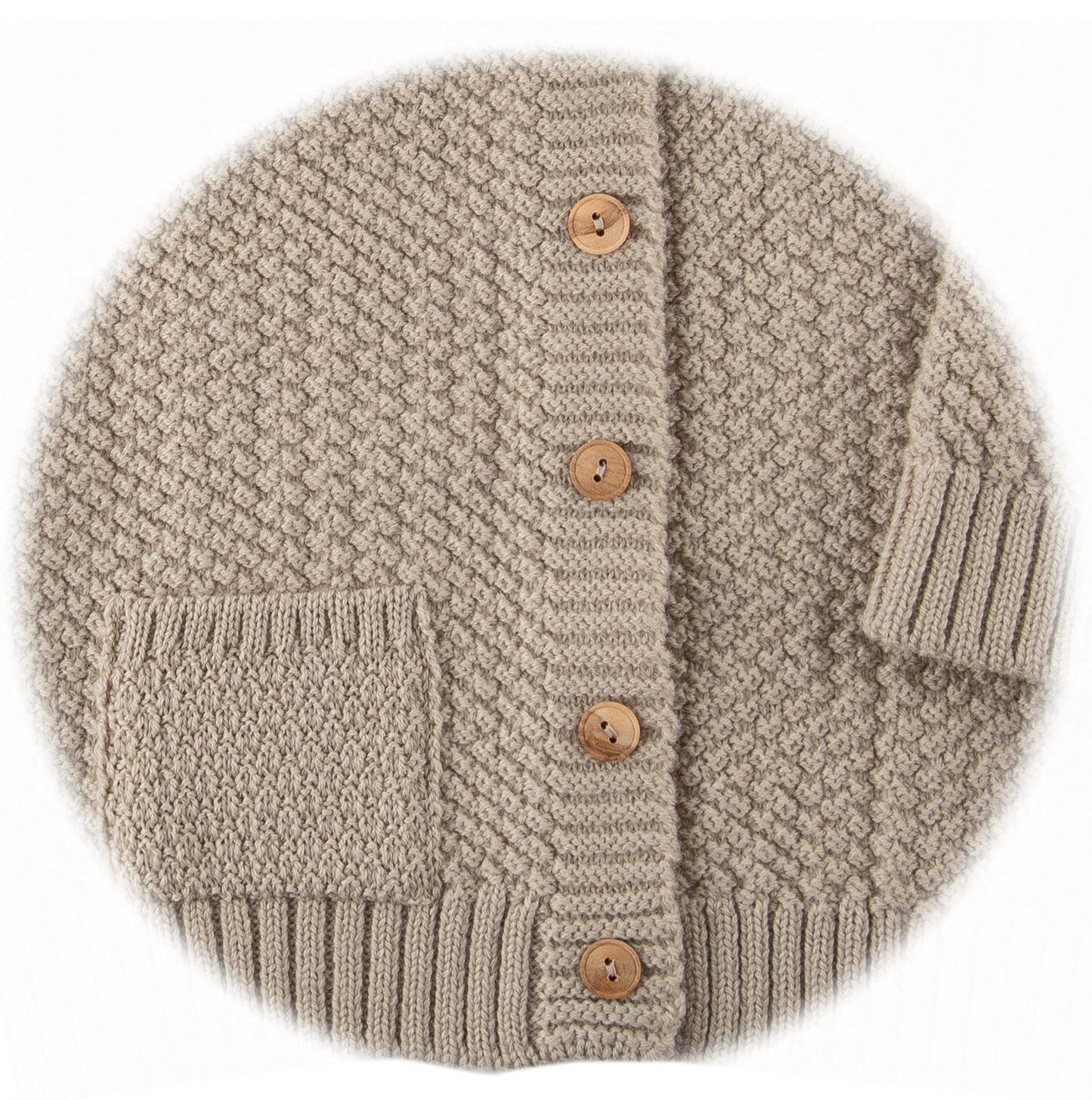iobio Cardigan Wolle gestrickt